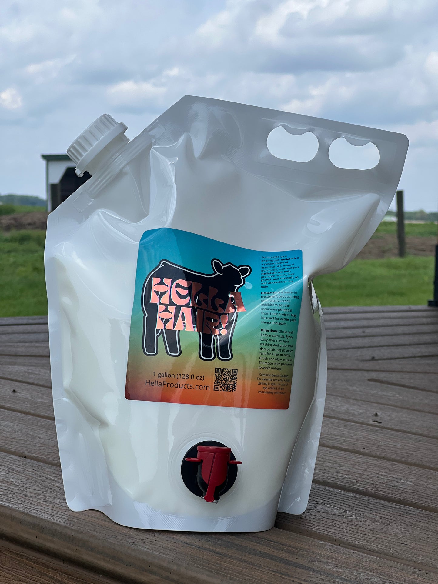 Hella Hair 1 gallon refill bag
