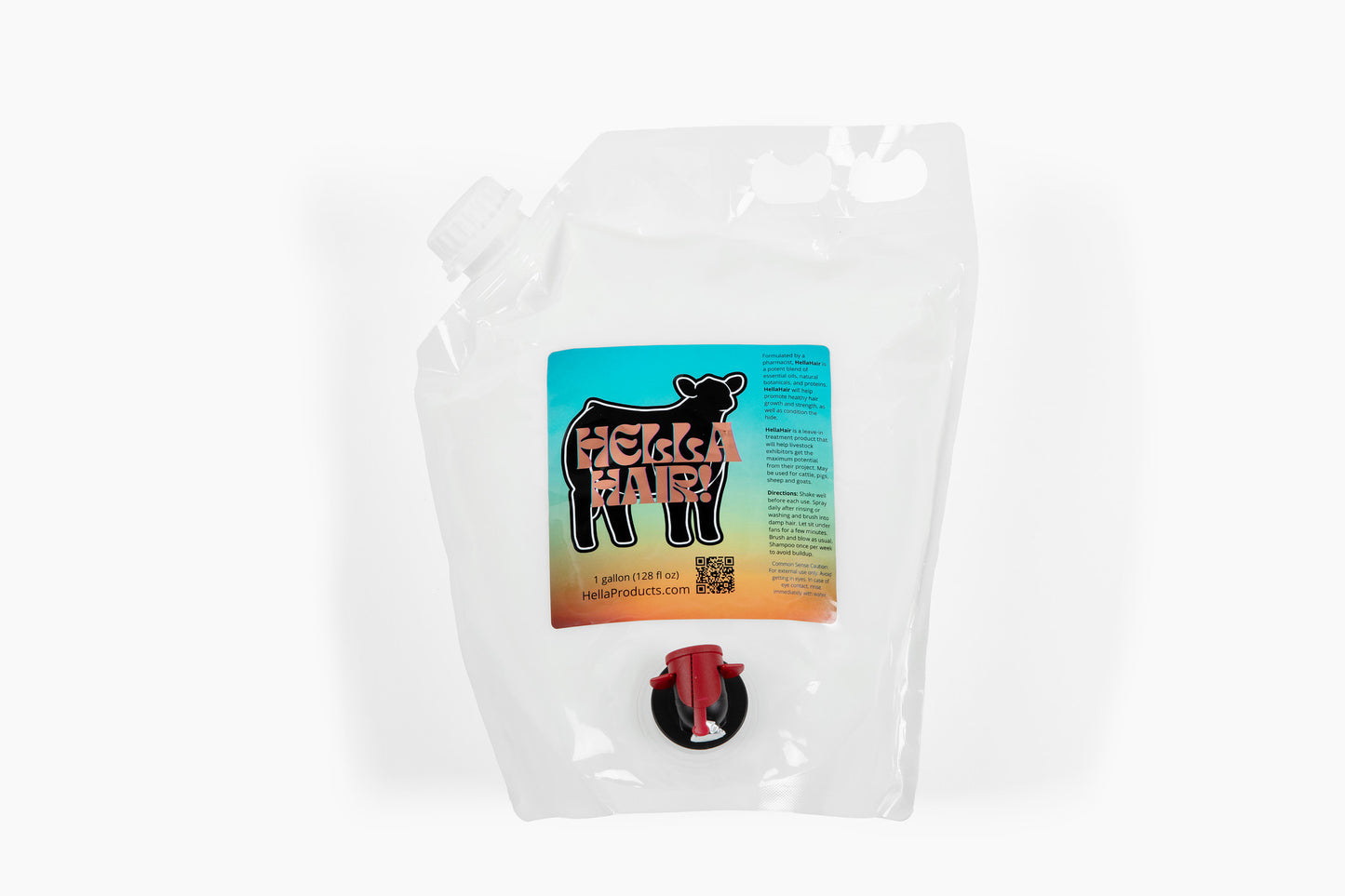Hella Hair 1 gallon refill bag