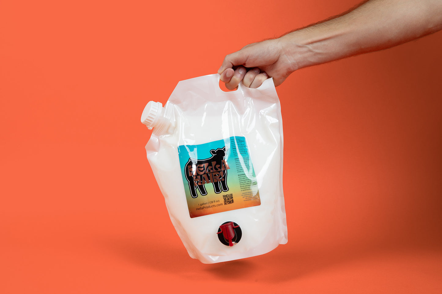 Hella Hair 1 gallon refill bag